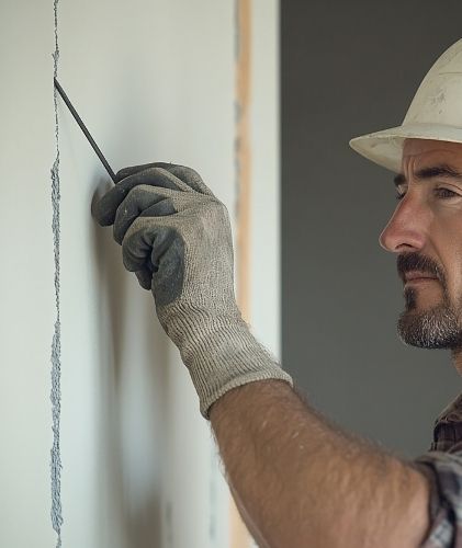 Réparation des fissures et rénovation de murs humides